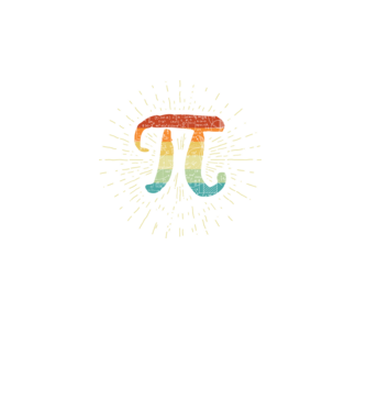 Retro Pi model turcoaz pe tricou