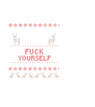 Merry go fuck yourself model negru pe tricou