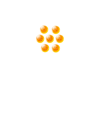 dragonballs model negru pe tricou