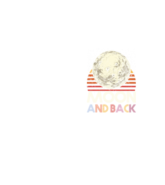 Retro vintage love you to the moon and back MOON model galben neon pe tricou
