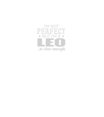 Not perfect, but LEO model negru pe tricou