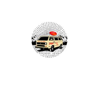 surfer boy pizza bus stranger things model dusty pink pe tricou