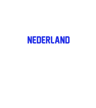 Nederland model alb pe tricou