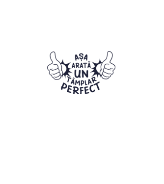 Așa arată un tâmplar perfect model alb pe tricou