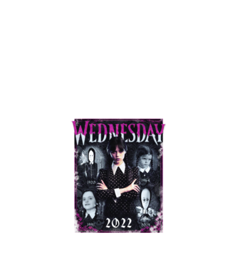 WEDNESDAY ADDAMS multi all time model negru pe tricou
