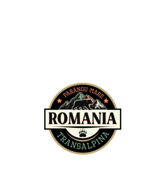 România transalpina model negru pe tricou