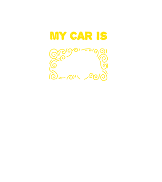 My car is older than me and I love it model negru pe tricou