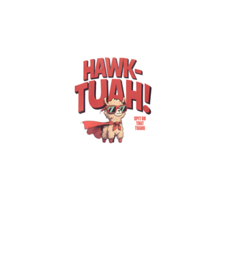 hawk tuah llama spit on that thang model alb pe tricou