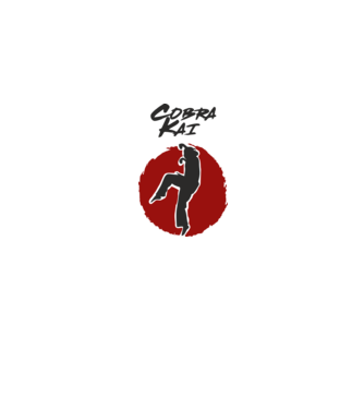 cobra kai larusso model gri pe tricou