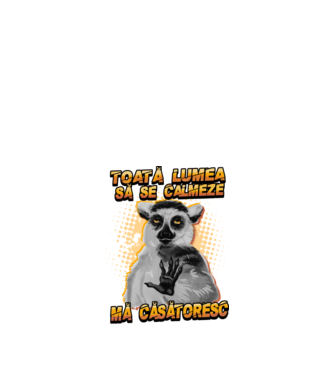 toată lumea - să se calmeze - mă căsătoresc model negru pe tricou