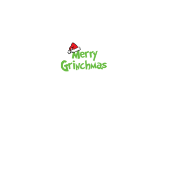 Grinchmas model negru pe tricou