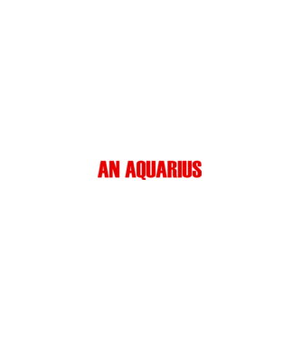 Piss of an AQUARIUS model negru pe tricou