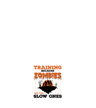 Zombies get the slow ones model negru pe tricou