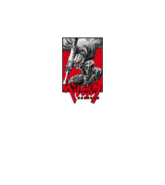 Berserk Guts model negru pe tricou