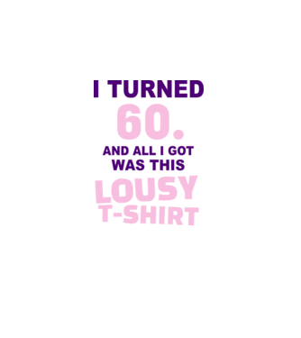 Lousy T-shirt 60 model albastru închis pe tricou