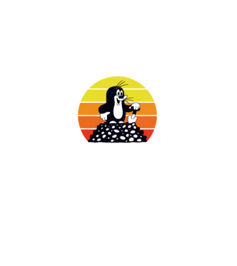 mă jignești, te îngrop model negru pe tricou
