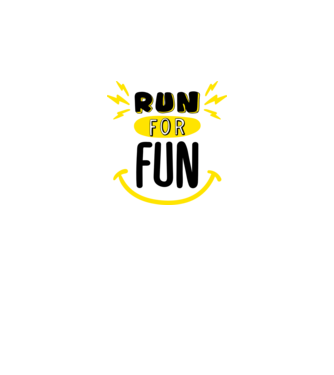 Run for fun model bordo pe tricou