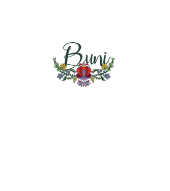 Buni model alb pe tricou