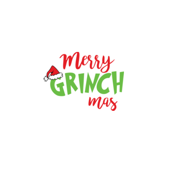 Grinchmas model negru pe tricou