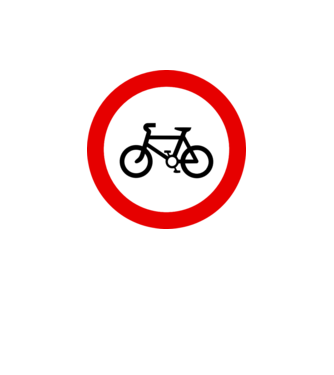 Pistă pentru Biciclete model alb pe tricou