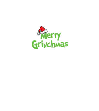 Grinchmas model negru pe tricou