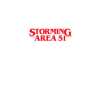 storming area 51 things model negru pe tricou