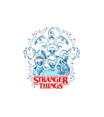 ST model alb pe tricou