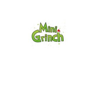Grinch Family Mini Grinch model negru pe tricou