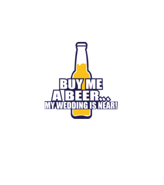 buy me a beer model alb pe tricou