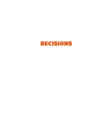 Motiv cuplu I make decisions model negru pe tricou