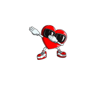 Dab inima model gri pe tricou