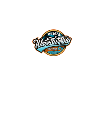 WaveSurfing model negru pe tricou