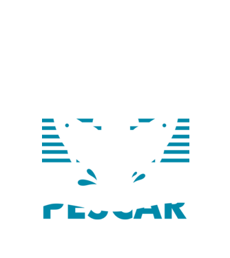 Pescar original model negru pe tricou