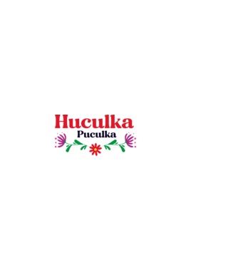 Huculka Puculka model alb pe tricou