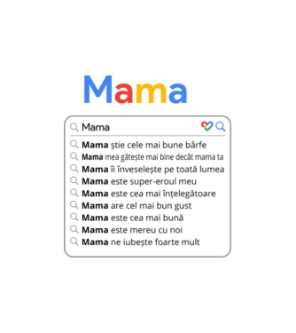 căutare Google Mama model nisipiu pe tricou