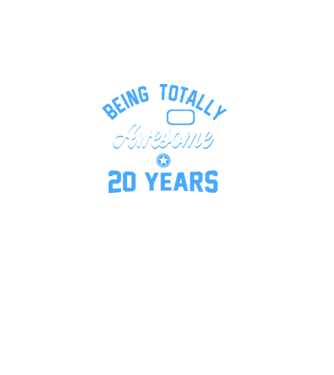 Being totally awesome 20 model negru pe tricou
