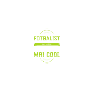 Sunt fotbalist, la fel ca toți ceilalți, dar mult mai cool model negru pe tricou