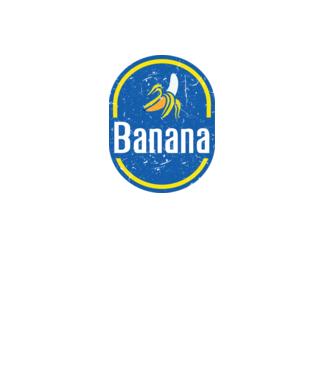 Banane carnaval model galben pe tricou