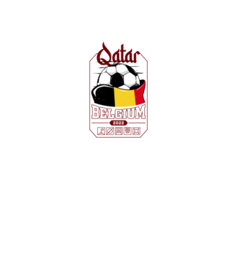 Qatar teams Belgium model negru pe tricou