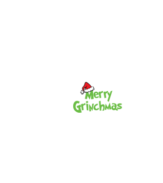 Grinchmas model negru pe tricou