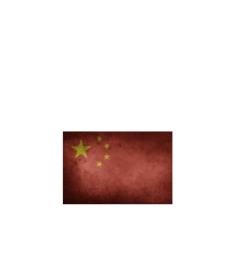 CHINA model negru pe tricou