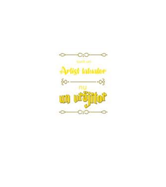 Sunt un artist tatuator, nu un magician model negru pe tricou