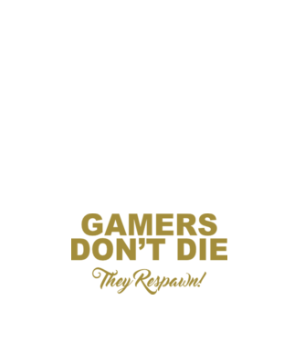 'Gamers don''t lie' model negru pe tricou