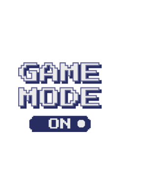 Gamer - Game mode on model negru pe tricou