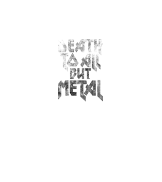 Death but metal model negru pe tricou