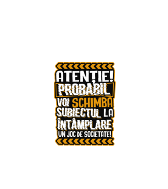 Atenție, probabil voi schimba subiectul la întâmplare pe șah model negru pe tricou
