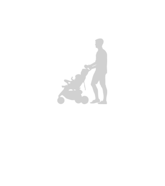Walking dad model negru pe tricou