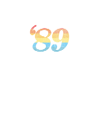 Retro Birthday 1989 model verde neon pe tricou