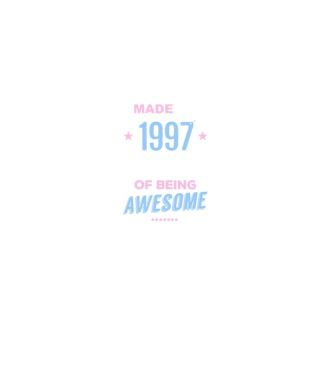 Made in - 1997 model negru pe tricou