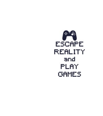 Escape reality model galben neon pe tricou